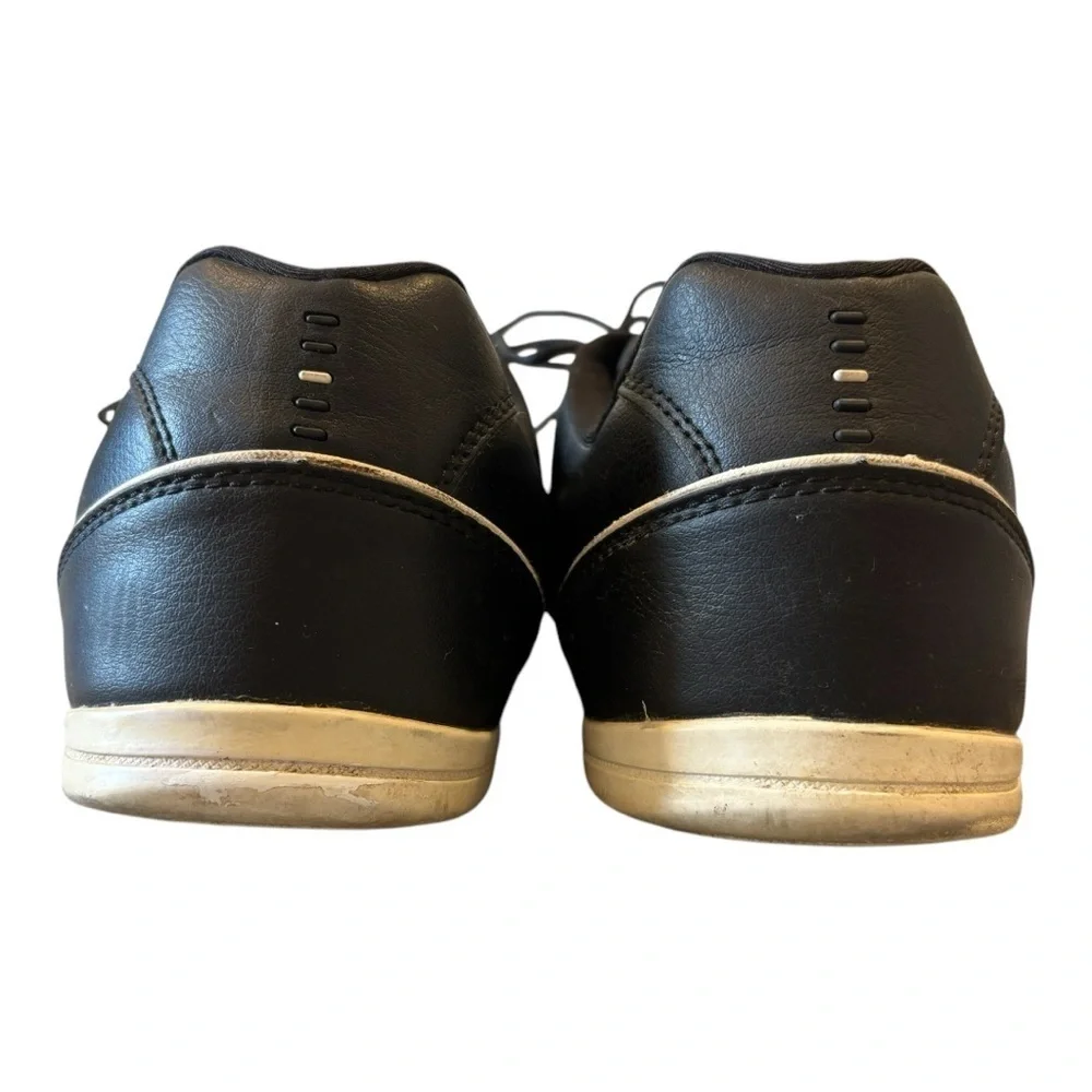 TRUE Linkswear True Motion Golf Shoes Mens 11 Black Waterproof Spikeless Leather